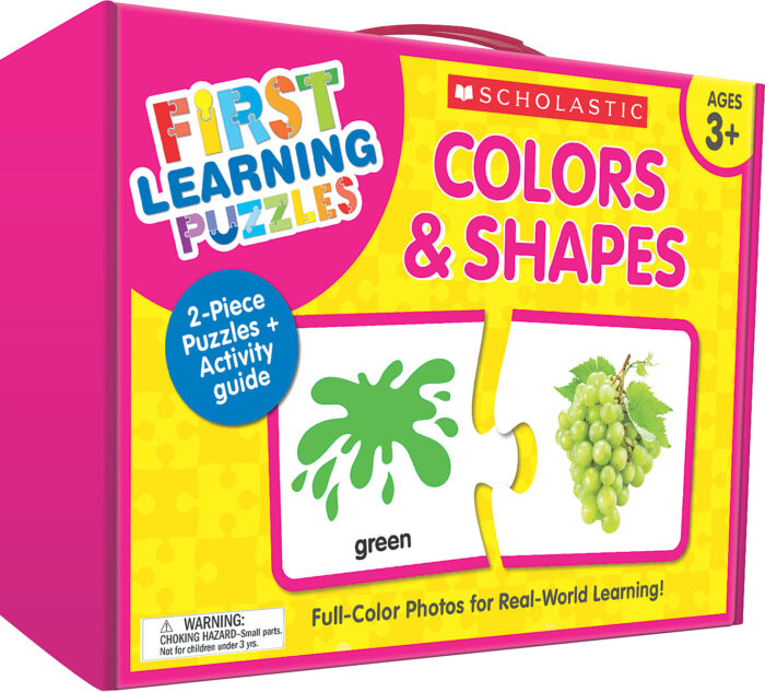 First Learning Puzzles: Color &amp; Shapes (AGE 3+) (24pcs)