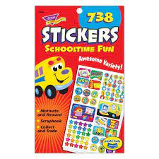 Schooltime Fun Sticker Pad (738 Stickers)