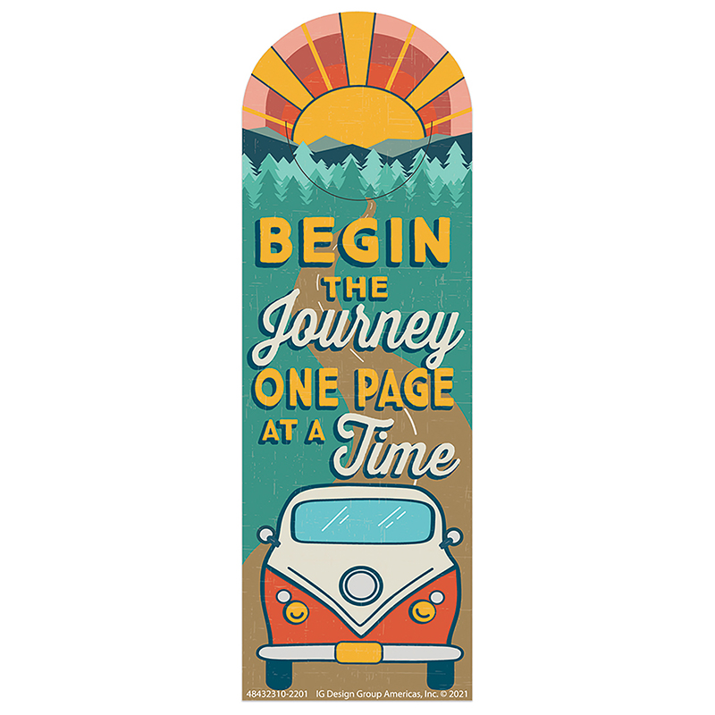 ADVENTURER BEGIN THE JOURNEY... BOOKMARKS  (36/pkg)