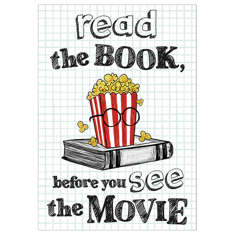 READ BOOK BEFORE THE MOVIE POSTER 19&quot;x 13.5&quot; (48cm x 35cm)