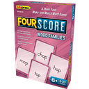 Four Score Card Game: WORD FAMILIES  Age: 6+ (80cards)