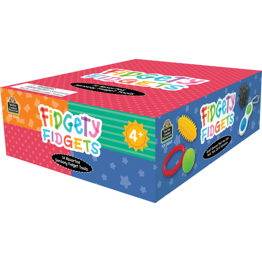 FIDGETY FIDGETS Box (14 pcs)  Age: 4+
