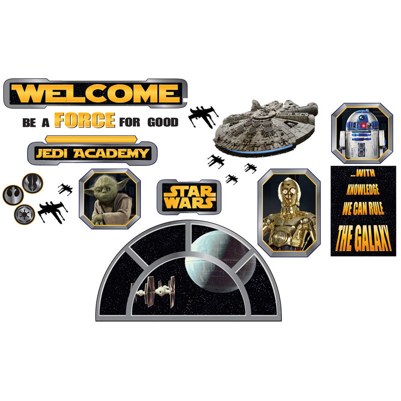 STAR WARS WELCOME TO THE GALAXY BULLETIN BOARD SET (24 pcs)