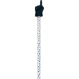 Black Painted Dots Hand Pointer (15.5''=39.3cm)