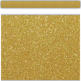 Gold Shimmer Straight Border Trim, 12strips 3''x35''(7.6cmx88.9cm), total(35'=10.6m)