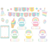 Pastel Pop Happy Birthday Mini BB Set 20&quot; x 3&quot;(50.8cmx7.6) (62pcs)