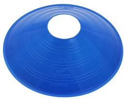 [AHLXCM7BE] SAUCER FIELD CONE 7IN BLUE VINYL
