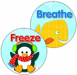 [CDX188052] Freeze and Breathe Two-Sided Decoration