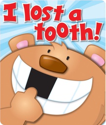 [CDX168054] I Lost a Tooth! Braggin’ Badges (9cm)    (24 pcs.)