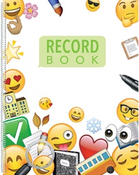 [CTPX2036] Emoji Fun Record Book (11''x8.5'')(27.9cmx21.5cm)