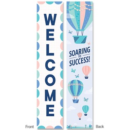 [CTP8640] CALM &amp; COOL (WELCOME/SOARING TO SUCCESS) BANNER  39&quot;x8&quot;(99.06cmx20.3cm)