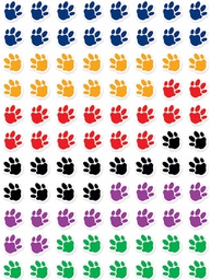 [CTPX7157] Paw Prints Hot Spots Stickers (880 Stickers)
