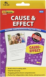 [EPX62991] Reading Comprehension Practice Cards: Cause &amp; Effect (Yellow Level) (40cards)(18cmx13cm)