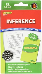 [EP63400] Reading Comprehension Practice Cards: Inference (Green Level)(54cards)