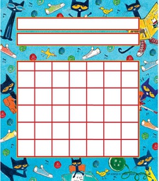 [EP63933] Pete the Cat Incentive Charts (13.3cm x 15.24cm) 36 sheets/pack