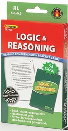 [EPX3420] Reading Comprehension Logic &amp; Reasoning, Green Level (54 cards)