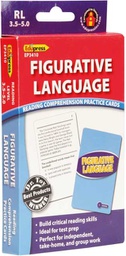 [EPX63410] Reading Comprehension Practice Cards: Figurative Language (Blue Level) 54 Cards