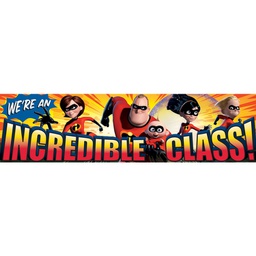 [EUX849005] INCREDIBLES INCREDIBLE CLASS CLASSROOM BANNER (4ft=121.9cm)