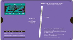 [EZX5703PU] E-Z Grader, Purple (22cmx12cm)(8.6cmx4.7cm)
