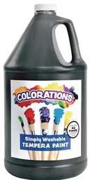 [GWSTBK128] GALLON BLACK SIMPLY WASHABLE TEMPERA