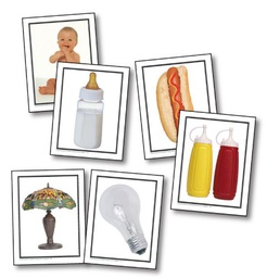 [KEX845018] Things That Go Together Learning Cards Pre K-Gr.1(46 cards)