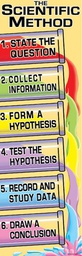 [MCXV1619] The Scientific Method Colossal Poster Middle /Upper Grades (5.5ft=167.6cm)