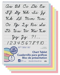 [P0074731] CHART TAB ASST COLOR 1IN CUR 24X32 25sheets