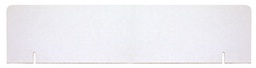 [P3761] PRESENTATION BOARD HEADERS, WHITE, (36''X9.5'')(92cmx24cm)