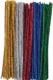 [PAC711601] STEM 6MM SPARKLE ASST CLR 12IN 100CT-1