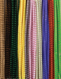 [PAC716001] STRIPED STEMS 6MM, ASSORT, 12IN 100CT-1