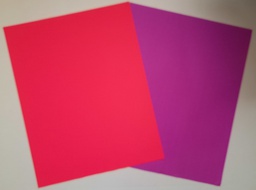 [PX5532S] POSTER BOARD HOT RASPBERRY 22X28 BOARD  SINGLE (55.8cm.x 71.1cm.)