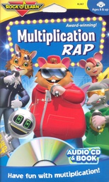 [RLX907] MULTIPLICATION RAP CD &amp; ACTIVITY BOOK