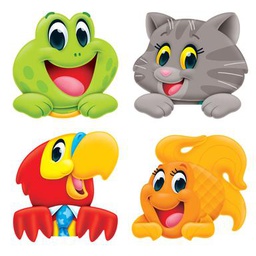 [T10670] Playtime Pals Clips Accents Variety pack 5.5''(13.9cm)(36 pcs)