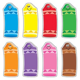 [T10904] Crayon Colors Accents (36 pcs.) 5.5''x 2.5''(13.9cmx6.3cm)