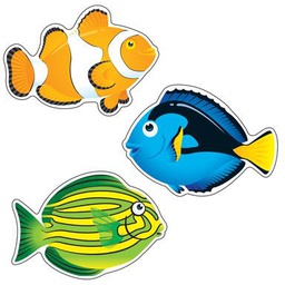 [T10936] Fish Friends Accents Variety pack (36 pcs.) approx 6''(15.24cm)