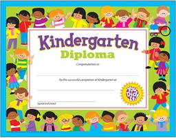 [T17005] Kindergarten Diploma (21.5cm x 28cm)(30 pcs)