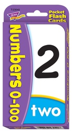 [T23040] Numbers 0-100 Pocket Flash Cards