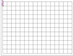 [TX27305] Graphing Grid (Small Squares) Charts Wipe - off (55cm.x 43cm.)