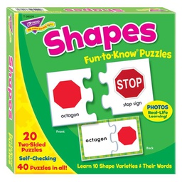 [T36008] Shapes Puzzles (40pcs)