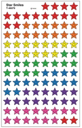 [T46079] Star Smiles Super Shapes Stickers (8 sheets)