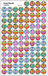 [T46160] Cool Words Stickers