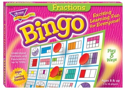 [TX6136] Fractions Bingo Ages 8 &amp; up (3 to 36players)