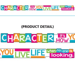 [TA25202] CHARACTER It's HOW YOU LIVE...