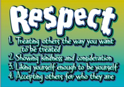 [TAX63105] Respect-Treating others...Poster (48cm x 33.5)
