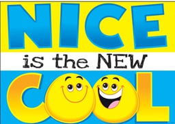 [TA67092] NICE is the NEW COOL Poster 13.3''x19''(33.7cmx48.2cm)