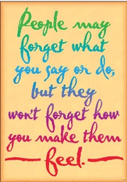 [TA67378] People may forget what you… Poster 13.3''x19''(33.7cmx48.2cm)