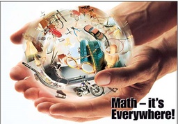 [TAX63087] Math-It's Everywhere. Poster (48cm x 33.5cm)