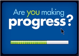 [TAX67338] Are you making progress? Poster (48cm x 33.5cm)