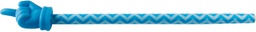 [TCR20676] Aqua Chevron Hand Pointer (15.5''=39.3cm)