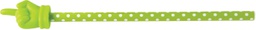 [TCR20679] Lime Polka Dots Hand Pointer (15.5''=39.3cm)